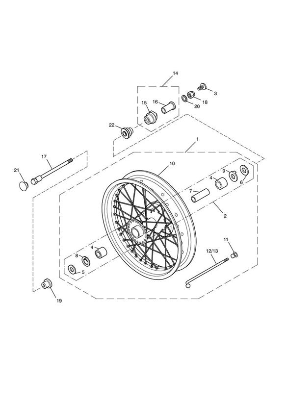 Front wheel