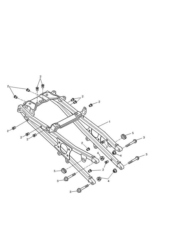 Rear sub-frame and fittings