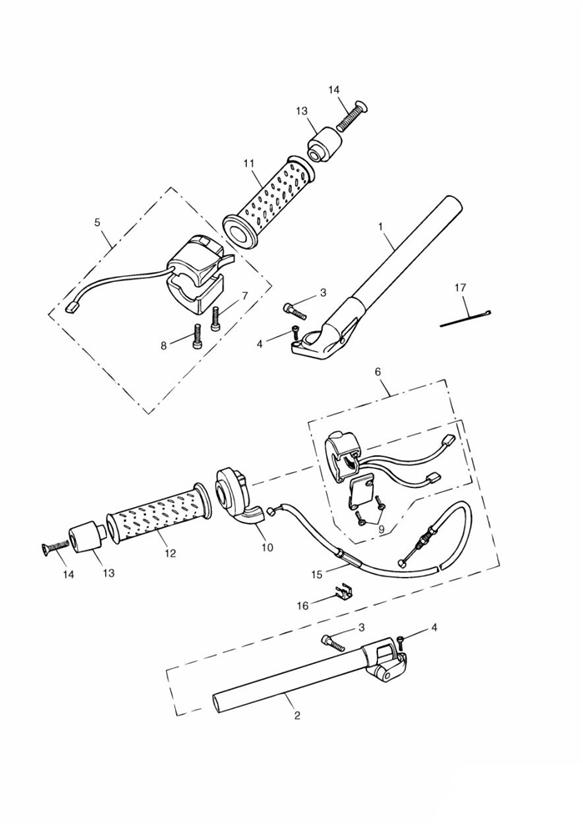 Handlebars and switches