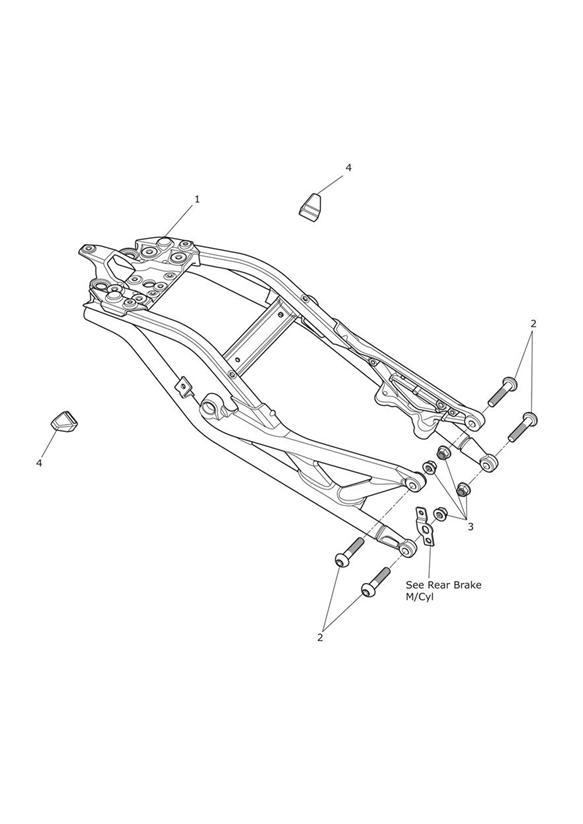 Rear sub-frame & fittings