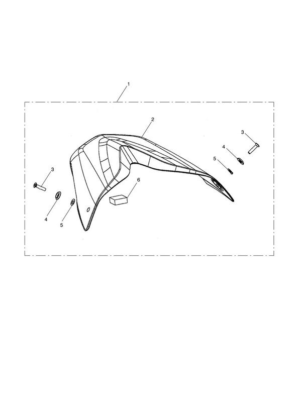 Seat cowl kit, colour