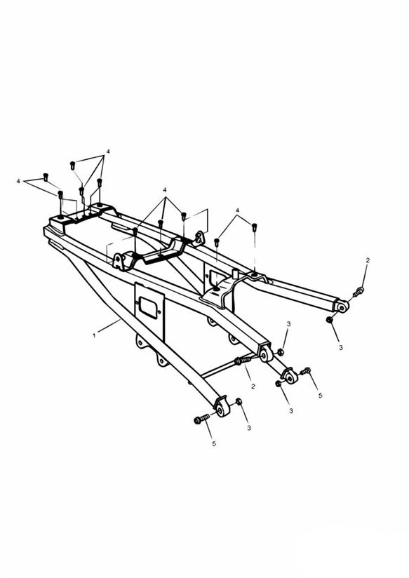 Rear sub-frame and fittings