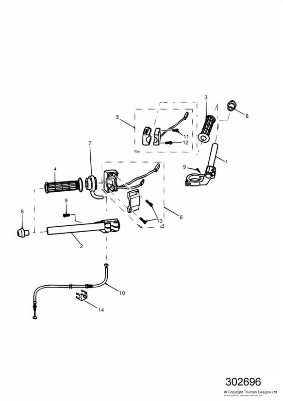 Handlebars and switches low handlebars