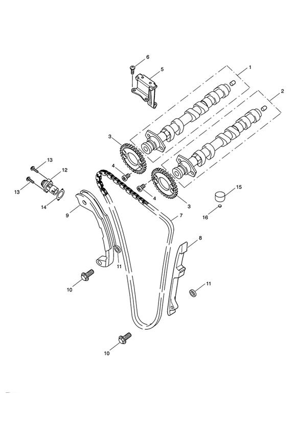 Camshaft & camshaft drive