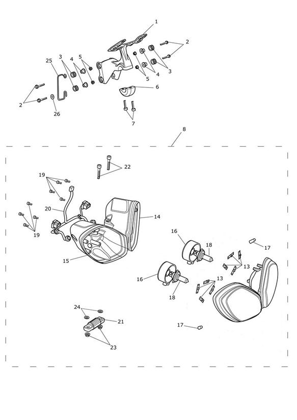 Headlight assembly