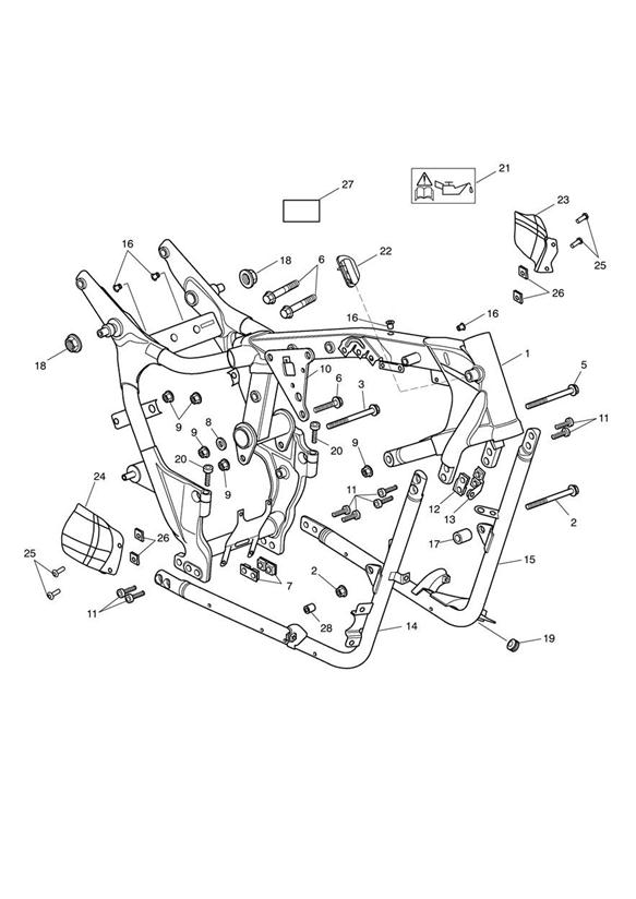 Main frame & fittings