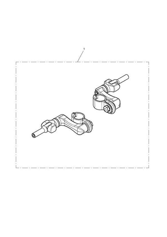 Mount adj. assy, pair