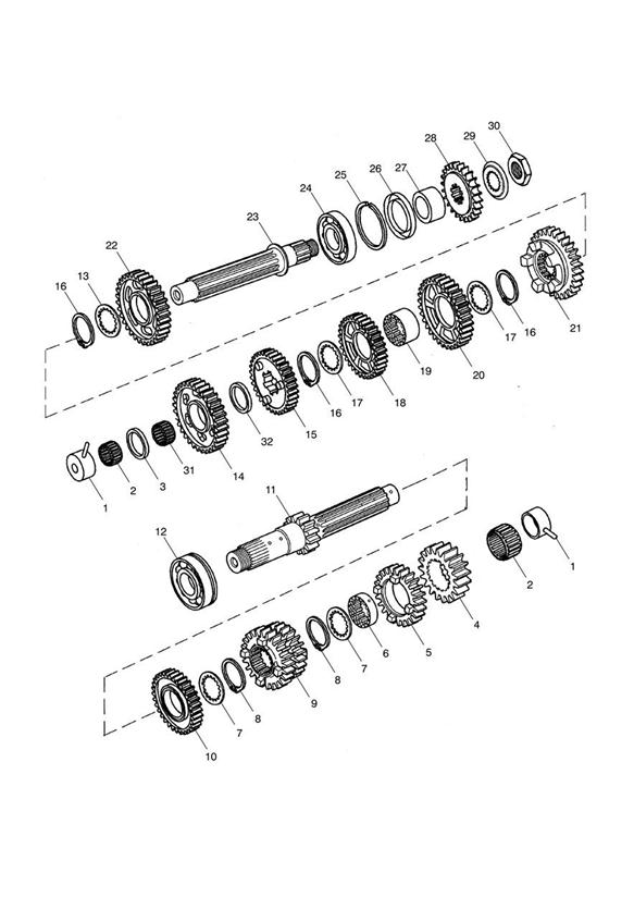 Transmission - eng no 536533