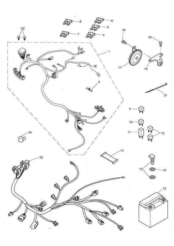 Electrical equipment 89737 +