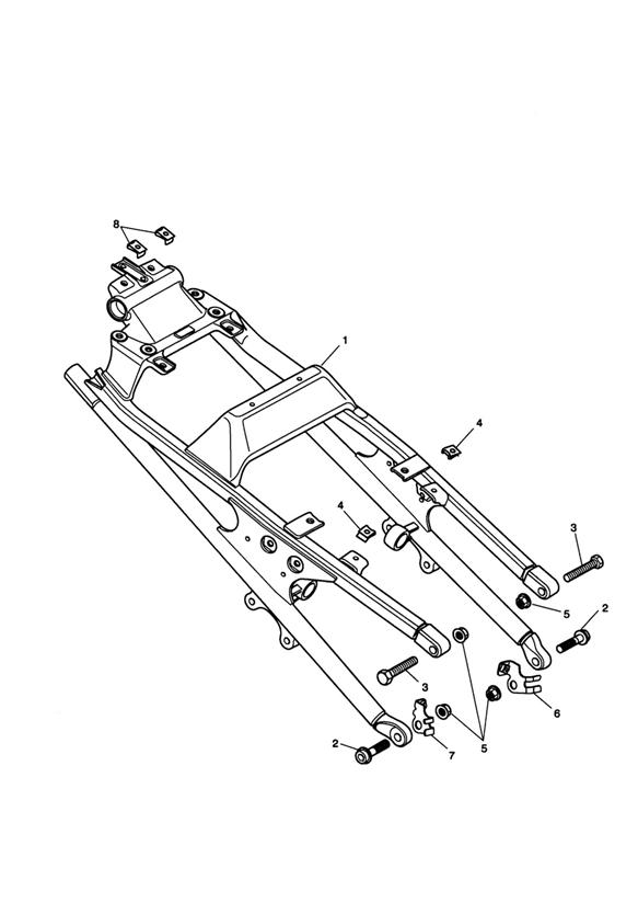 Rear sub-frame & fittings