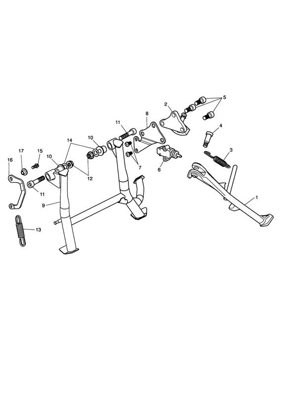 Sidestand & centrestand