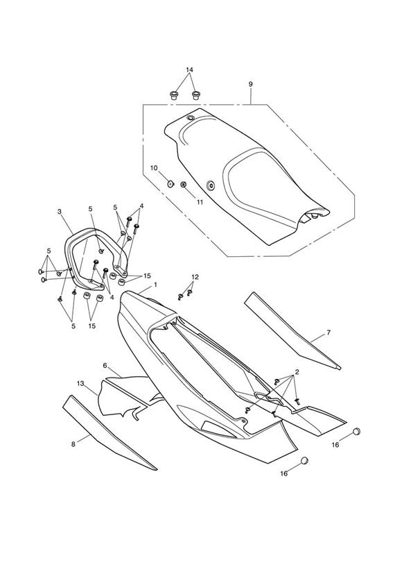 Bodywork - rear panels