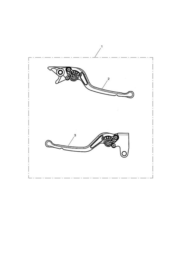 Lever kit, adj, std, long