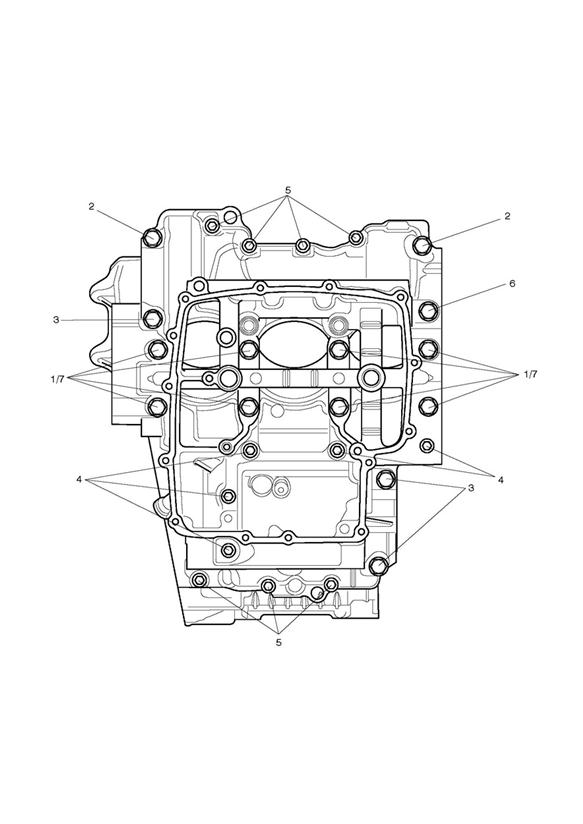 Crankcase bolts