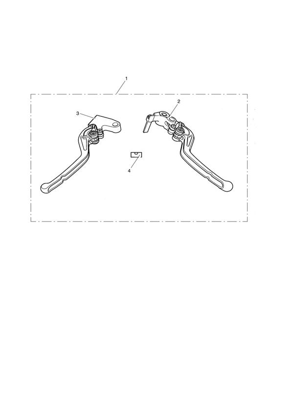 Lever kit, adj, radial, long