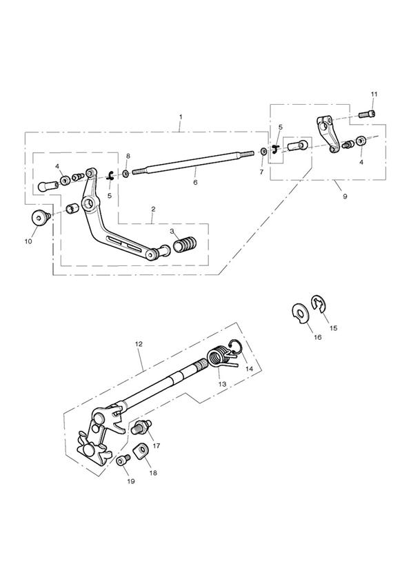 Gear change mechanism