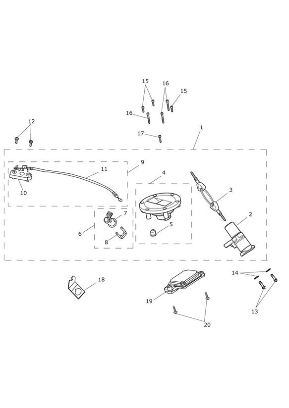 Ignition switch & lockset