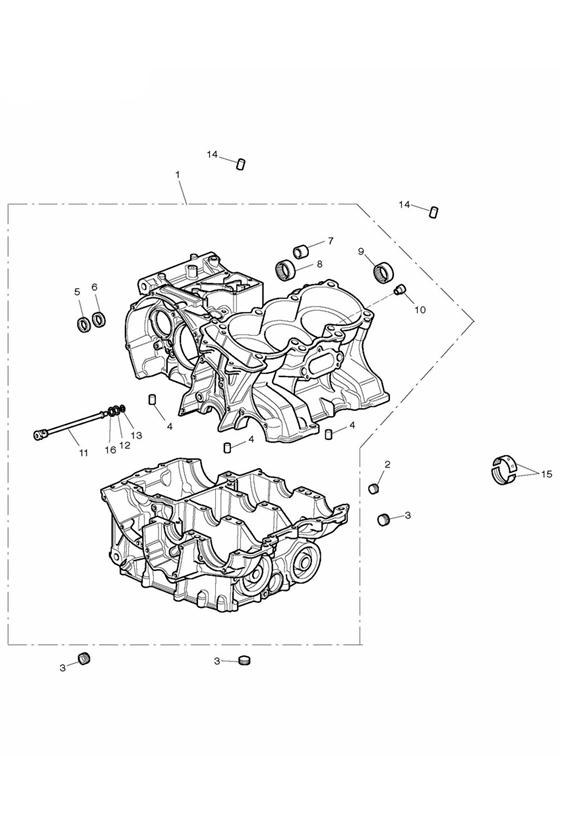 Crankcase & fittings