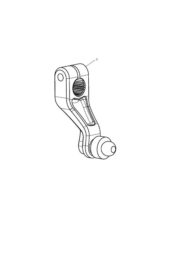 Machined gear actuator, red