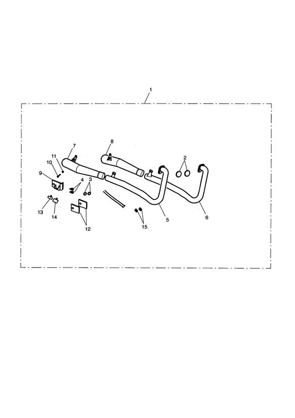 Exhaust system assy, arrow 2_2