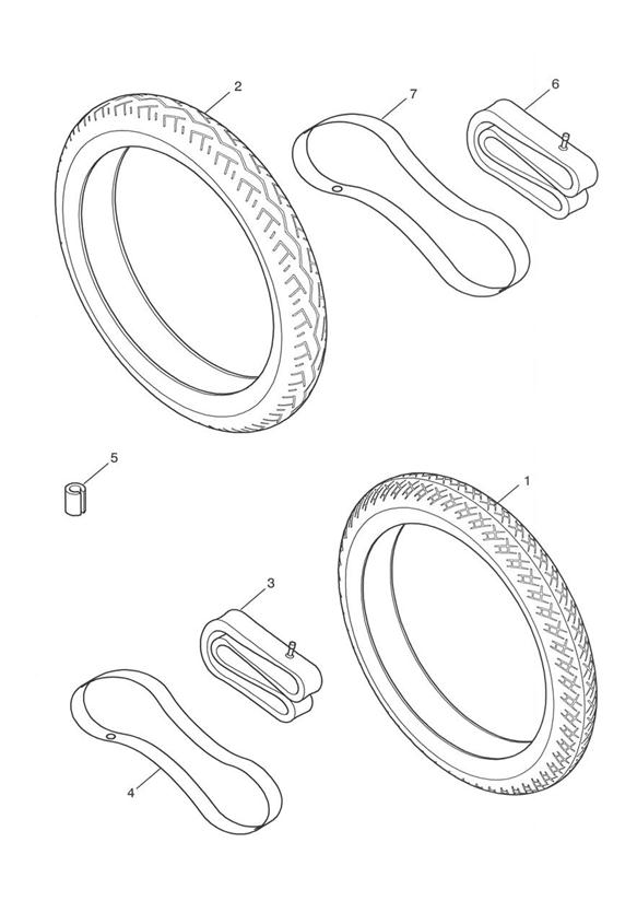 Tyres, valves & balance weights