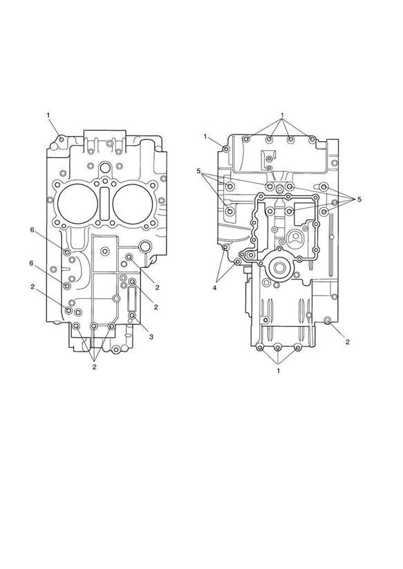 Crankcase bolts