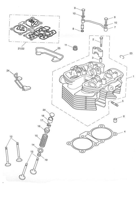 Cylinder head & valves