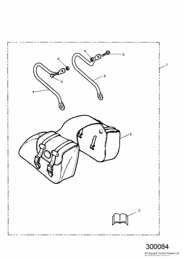 Leather pannier kit