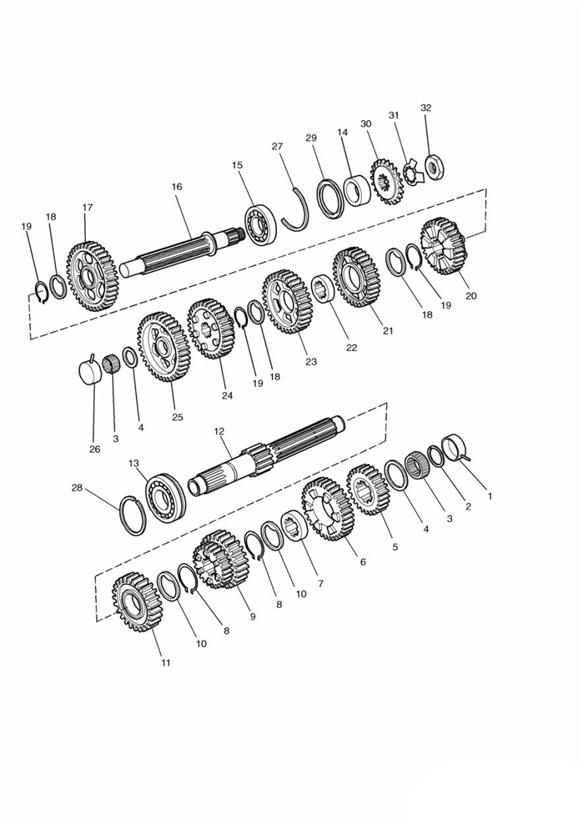 Transmission eng no 107969 +