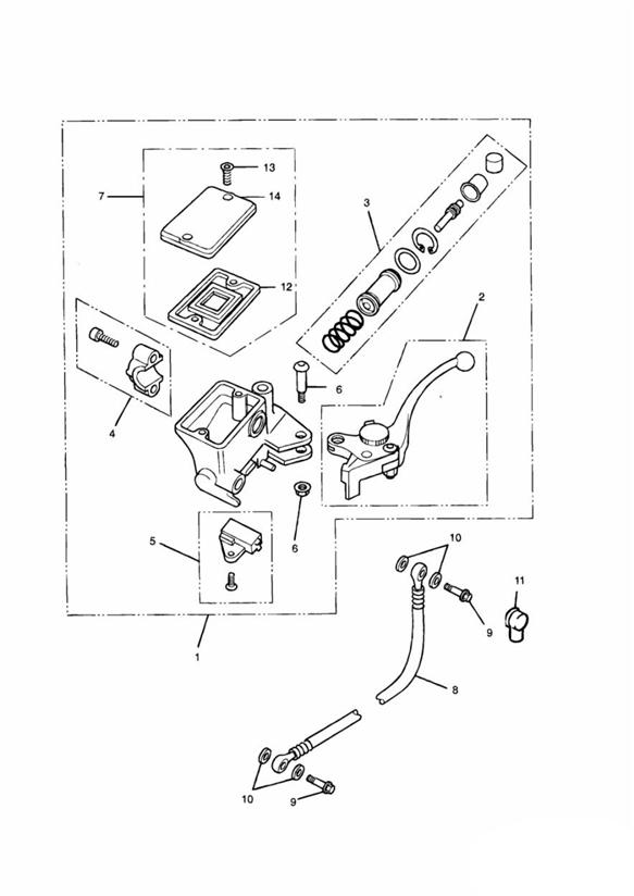 Clutch master cylinder