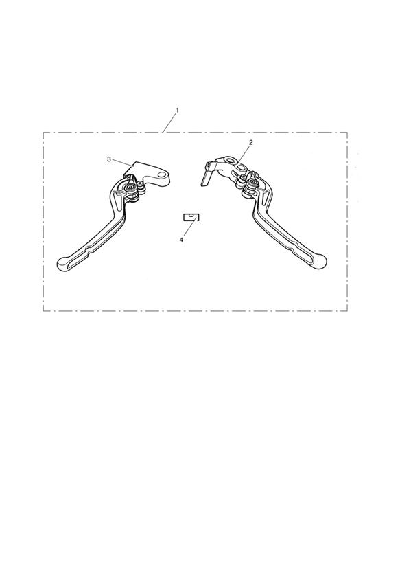 Lever kit, adj, std, short