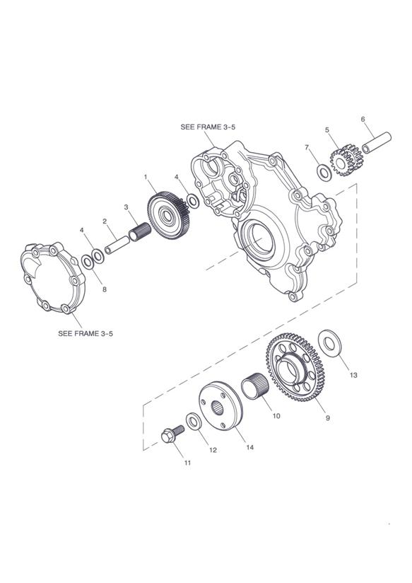 Starter drive gears  eng no 506681