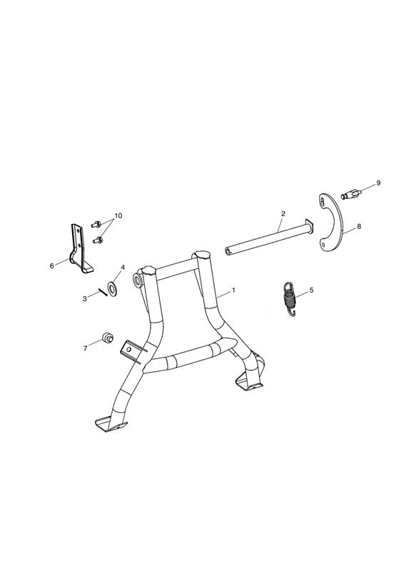 Centrestand - abs special edition only