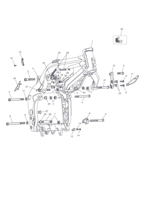 Main frame & fittings