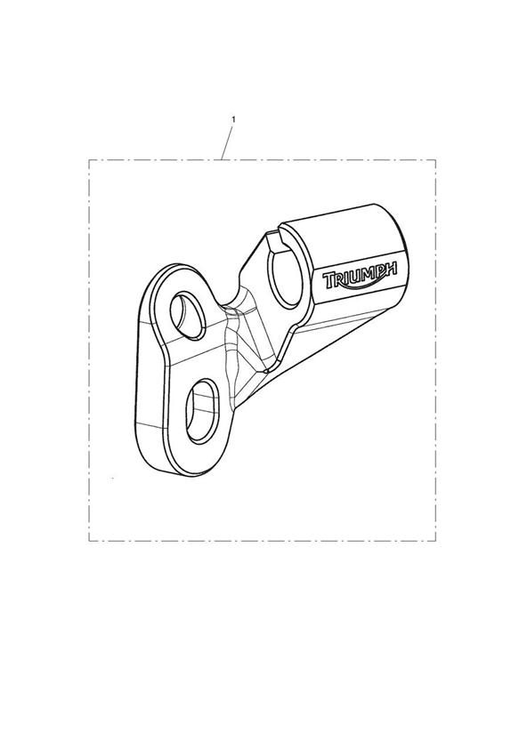 Clutch cable guide, red