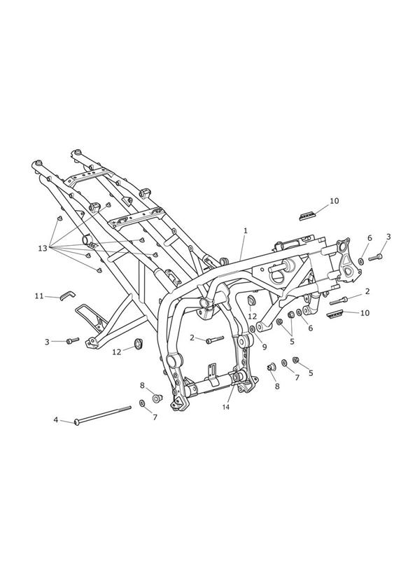 Main frame & fittings