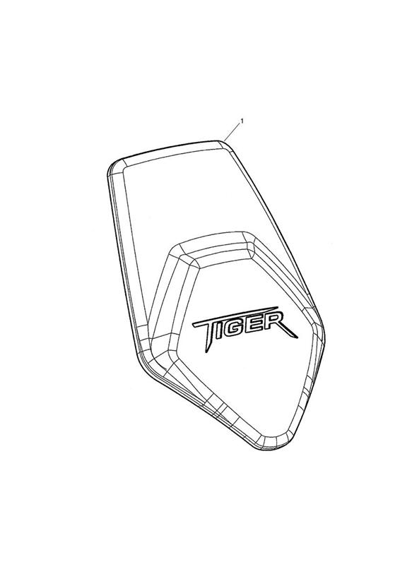 Tank pad rubber