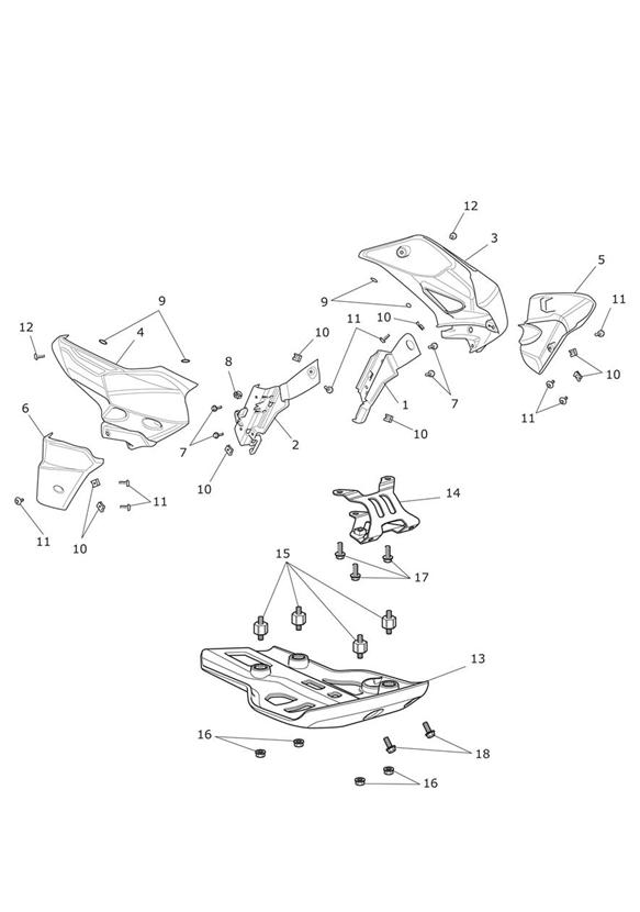 Fairings & sumpguard