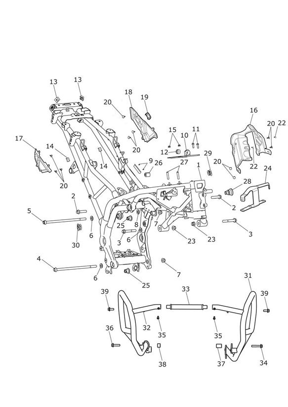 Main frame & fittings