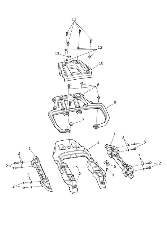 Rear rack