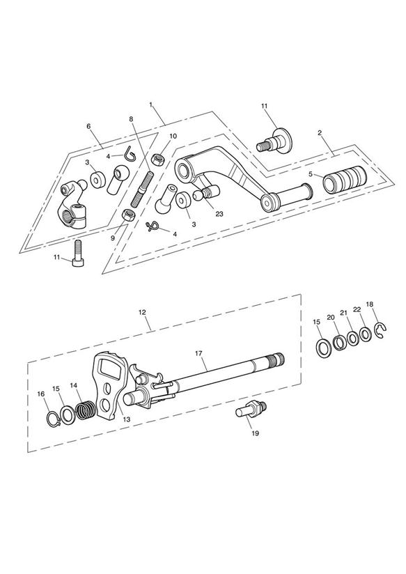 Gear change mechanism