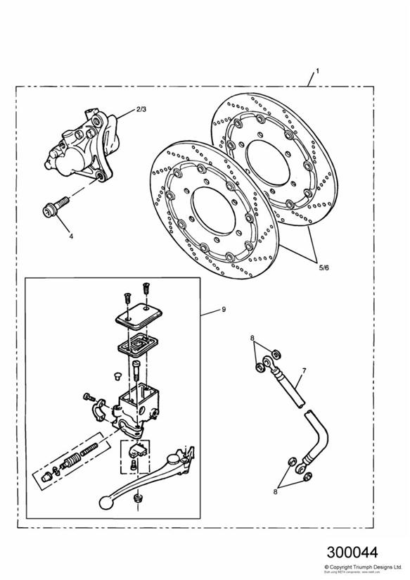 A-spec brake kit (up to vin 4902)