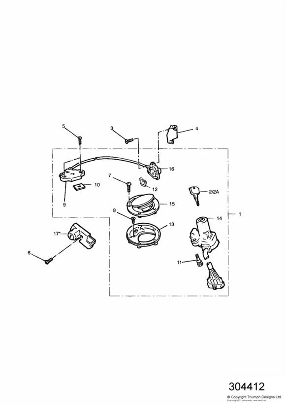 Ignition switch_seat lock