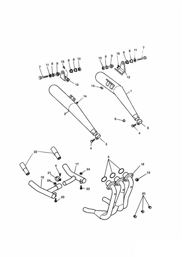 Exhaust system 29156 +