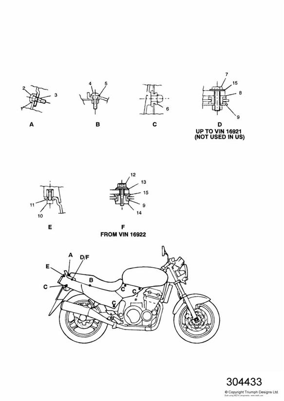 Bodywork fixings