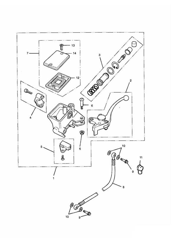 Clutch master cylinder