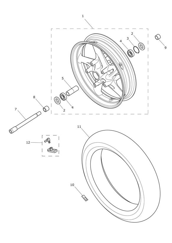 Front wheel