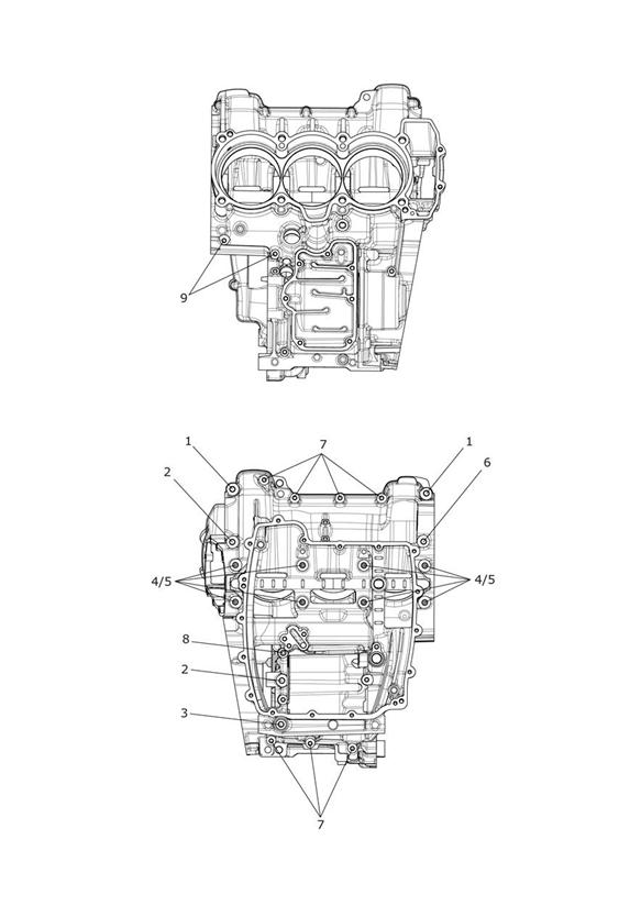 Crankcase bolts