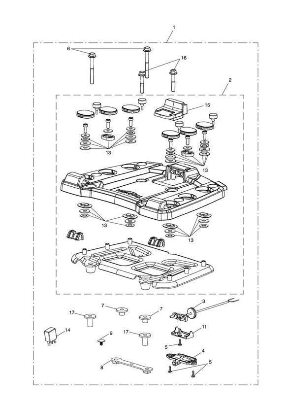 Sliding carriage kit