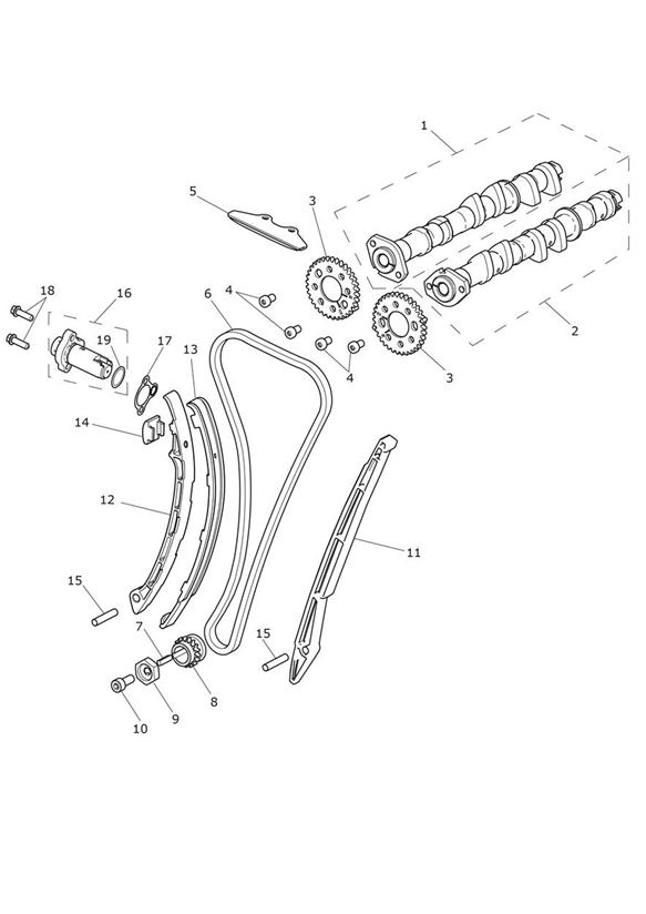 Camshaft & camshaft drive